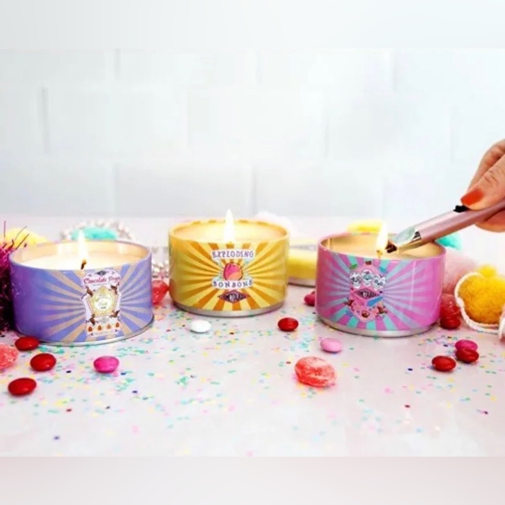3 Piece Harry Potter Honeydukes Scented Designer Candle Set
